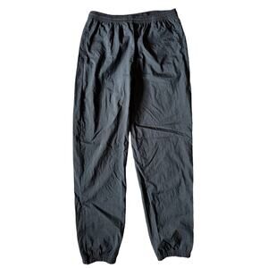 Vintage Olympics USA Black Joggers Drawstring Sweatpants Embroidered Activewear